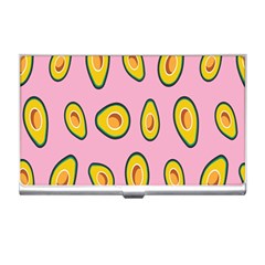 Fruit Avocado Green Pink Yellow Business Card Holders