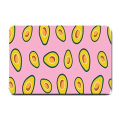 Fruit Avocado Green Pink Yellow Small Doormat 