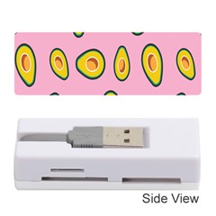 Fruit Avocado Green Pink Yellow Memory Card Reader (stick)  by Mariart