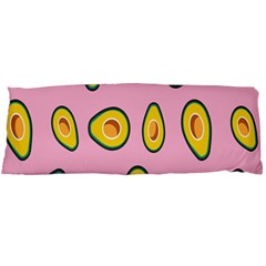 Fruit Avocado Green Pink Yellow Body Pillow Case (dakimakura) by Mariart