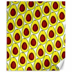 Avocados Seeds Yellow Brown Greeen Canvas 8  X 10 