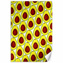 Avocados Seeds Yellow Brown Greeen Canvas 12  X 18  