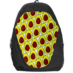 Avocados Seeds Yellow Brown Greeen Backpack Bag by Mariart