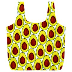 Avocados Seeds Yellow Brown Greeen Full Print Recycle Bags (l)  by Mariart