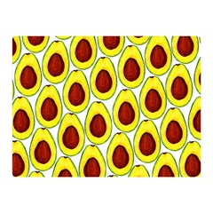 Avocados Seeds Yellow Brown Greeen Double Sided Flano Blanket (mini)  by Mariart