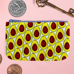 Avocados Seeds Yellow Brown Greeen Large Coin Purse