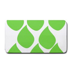 Green Water Rain Medium Bar Mats by Mariart