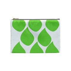 Green Water Rain Cosmetic Bag (medium) 