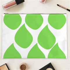 Green Water Rain Cosmetic Bag (xxl) 