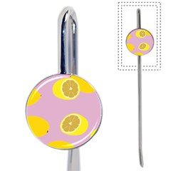 Fruit Lemons Orange Purple Book Mark