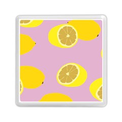 Fruit Lemons Orange Purple Memory Card Reader (square) 