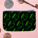 Green Eye Line Triangle Poljka Large Coin Purse Back