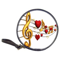 Music Notes Heart Beat Classic 20-cd Wallets