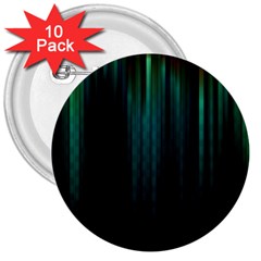 Lines Light Shadow Vertical Aurora 3  Buttons (10 Pack)  by Mariart