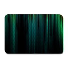 Lines Light Shadow Vertical Aurora Plate Mats by Mariart