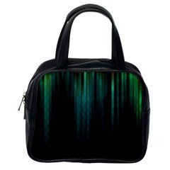 Lines Light Shadow Vertical Aurora Classic Handbags (one Side)