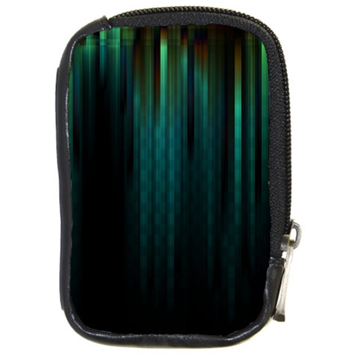 Lines Light Shadow Vertical Aurora Compact Camera Cases