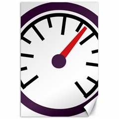 Maker Measurer Hours Time Speedometer Canvas 20  X 30   by Mariart