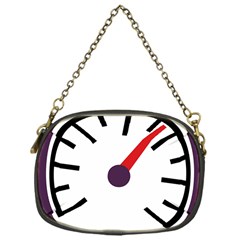 Maker Measurer Hours Time Speedometer Chain Purses (one Side)  by Mariart