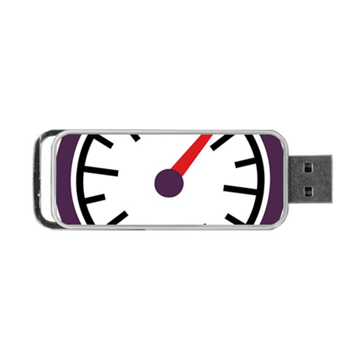 Maker Measurer Hours Time Speedometer Portable USB Flash (Two Sides)