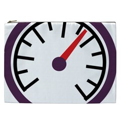 Maker Measurer Hours Time Speedometer Cosmetic Bag (xxl)  by Mariart