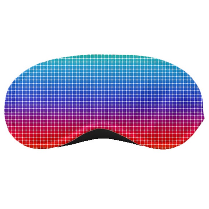 Plaid Rainbow Retina Green Purple Red Yellow Sleeping Masks