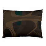 Tree Jungle Brown Green Pillow Case 26.62 x18.9  Pillow Case