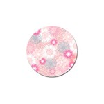 Scrapbook Paper Iridoby Flower Floral Sunflower Rose Golf Ball Marker (10 pack) Front