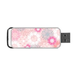 Scrapbook Paper Iridoby Flower Floral Sunflower Rose Portable Usb Flash (one Side) by Mariart