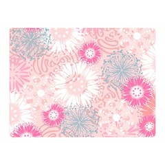 Scrapbook Paper Iridoby Flower Floral Sunflower Rose Double Sided Flano Blanket (mini) 