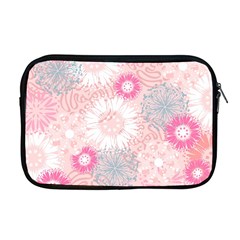 Scrapbook Paper Iridoby Flower Floral Sunflower Rose Apple Macbook Pro 17  Zipper Case