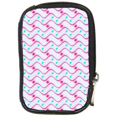 Squiggle Red Blue Milk Glass Waves Chevron Wave Pink Compact Camera Cases by Mariart