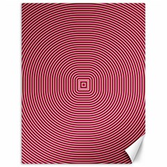 Stop Already Hipnotic Red Circle Canvas 12  X 16   by Mariart