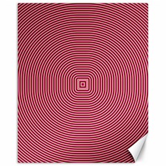 Stop Already Hipnotic Red Circle Canvas 16  X 20   by Mariart