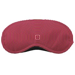 Stop Already Hipnotic Red Circle Sleeping Masks by Mariart