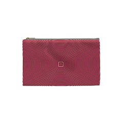 Stop Already Hipnotic Red Circle Cosmetic Bag (small)  by Mariart