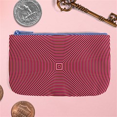 Stop Already Hipnotic Red Circle Large Coin Purse