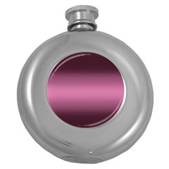 Decorative pattern Round Hip Flask (5 oz)