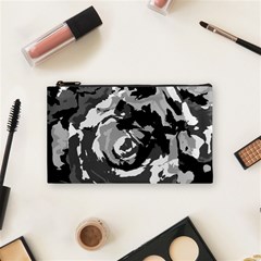 Abstract Art Cosmetic Bag (small)  by ValentinaDesign