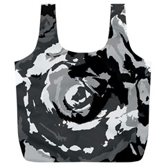 Abstract Art Full Print Recycle Bags (l)  by ValentinaDesign