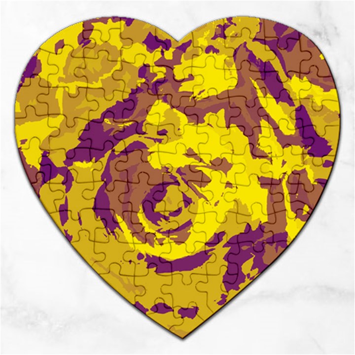 Abstract art Jigsaw Puzzle (Heart)