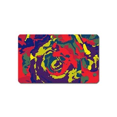 Abstract Art Magnet (name Card) by ValentinaDesign