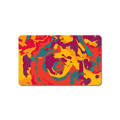 Abstract Art Magnet (name Card) by ValentinaDesign