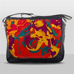 Abstract Art Messenger Bags by ValentinaDesign