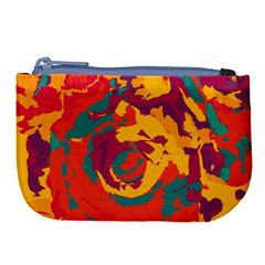 Abstract Art Large Coin Purse by ValentinaDesign