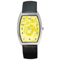 Abstract Art Barrel Style Metal Watch by ValentinaDesign