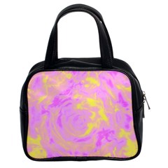 Abstract Art Classic Handbags (2 Sides) by ValentinaDesign