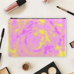 Abstract Art Cosmetic Bag (large)  by ValentinaDesign