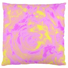 Abstract Art Large Flano Cushion Case (two Sides) by ValentinaDesign