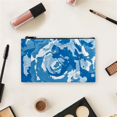 Abstract Art Cosmetic Bag (small)  by ValentinaDesign